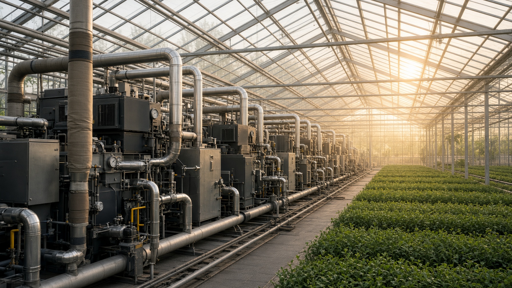 Commercial greenhouses